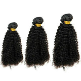 Afro Kinky Bundle Deals offer (3) bundles per package. The hair extensions can be colored and styled to your desired look. Can also be used for making Locs and Loc Repairs  Lengths:  14" - 20" Wefts:  Machine Double Stitch Style:  Afro Kinky Bundles:  Three Per Bundle Deal Weight:  Per Bundle - 100 grams / 3.5 oz - 300 grams / 10.5 oz Total